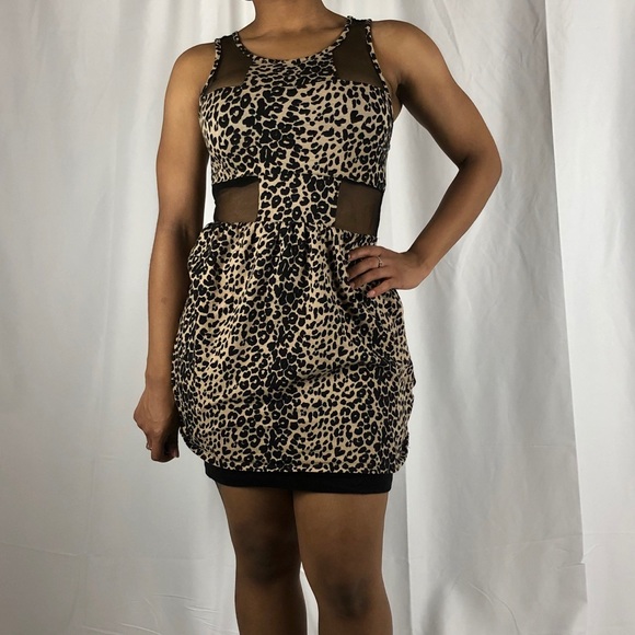 Cheetah print mini sundress - Picture 6 of 6